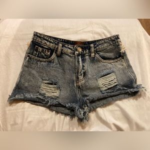 Excellent Condition POL Precious Blue Jean Shorts TWP28